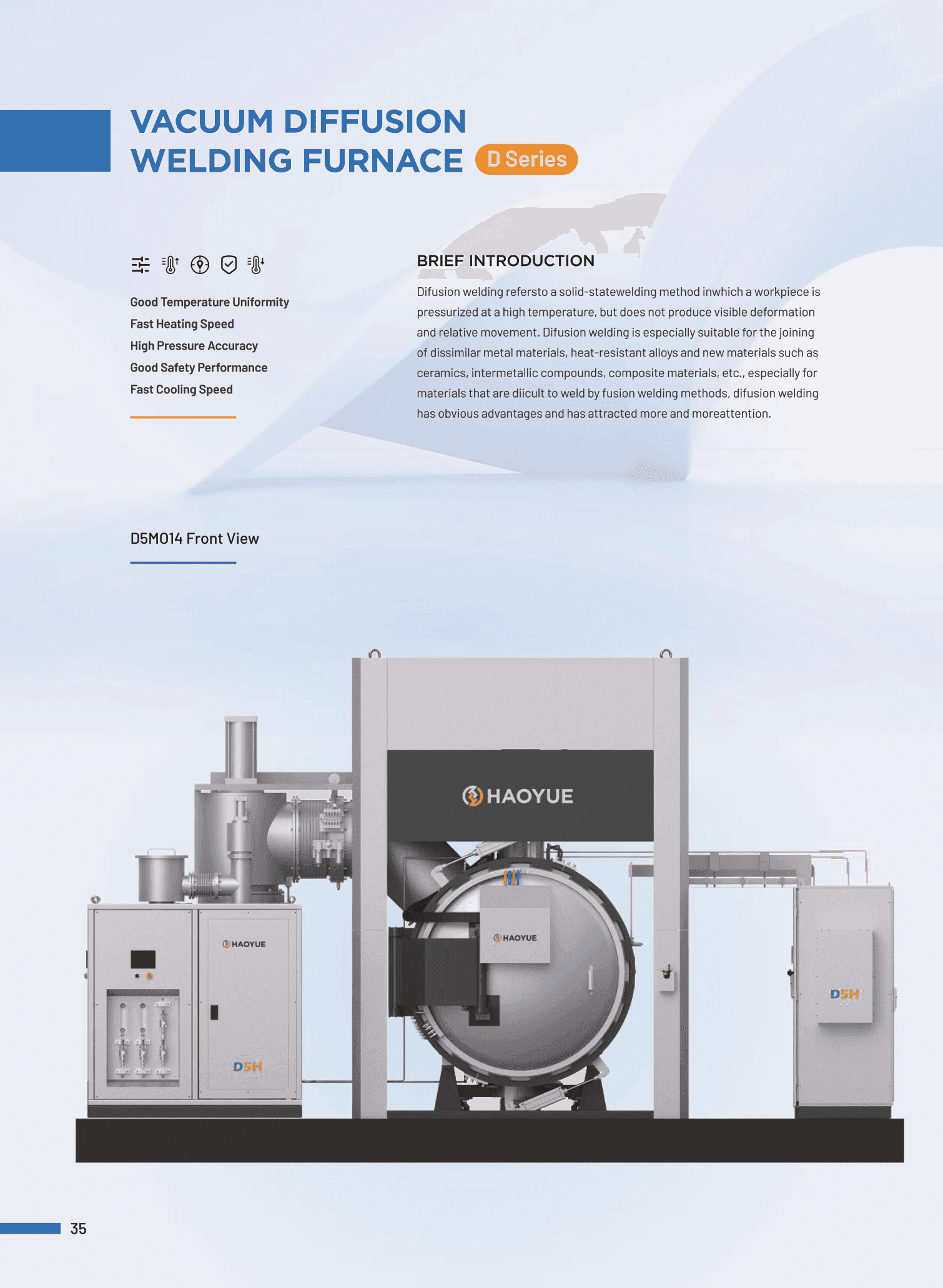 D Series diffusion welding furnace brochure page 2