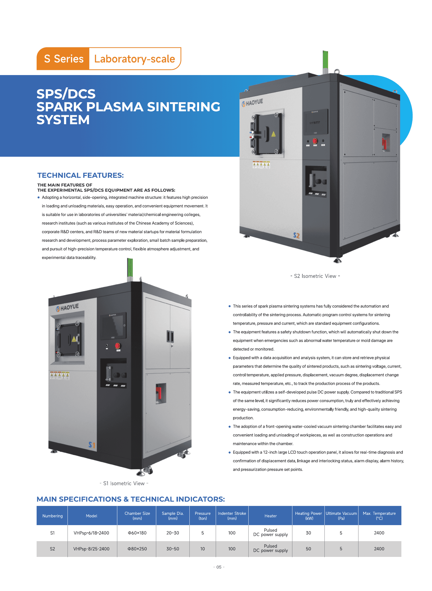 S Series SPS furnace brochure page 6