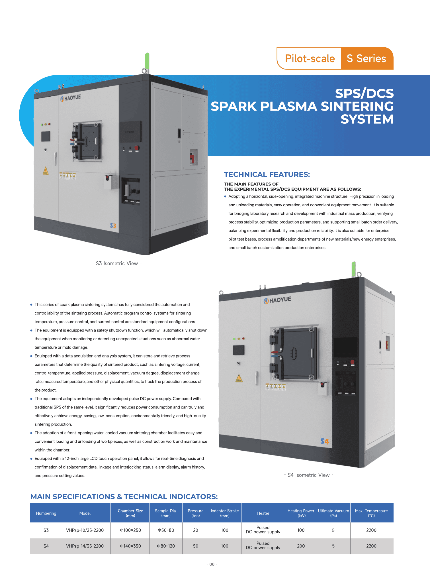S Series SPS furnace brochure page 7