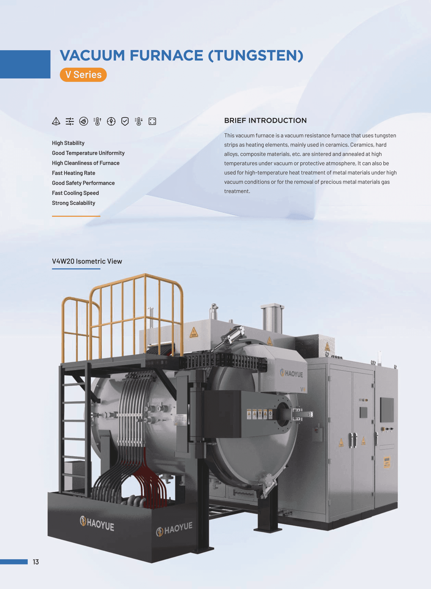 V Series vacuum furnace brochure page 6