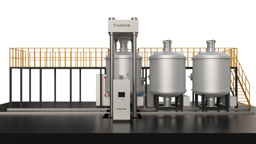 P series P7 Vacuum Hot-Pressing Sintering Furnace(Induction)